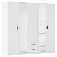 Kleiderschrank Despina - Weiß, KONVENTIONELL, Holzwerkstoff (226/210/54cm)