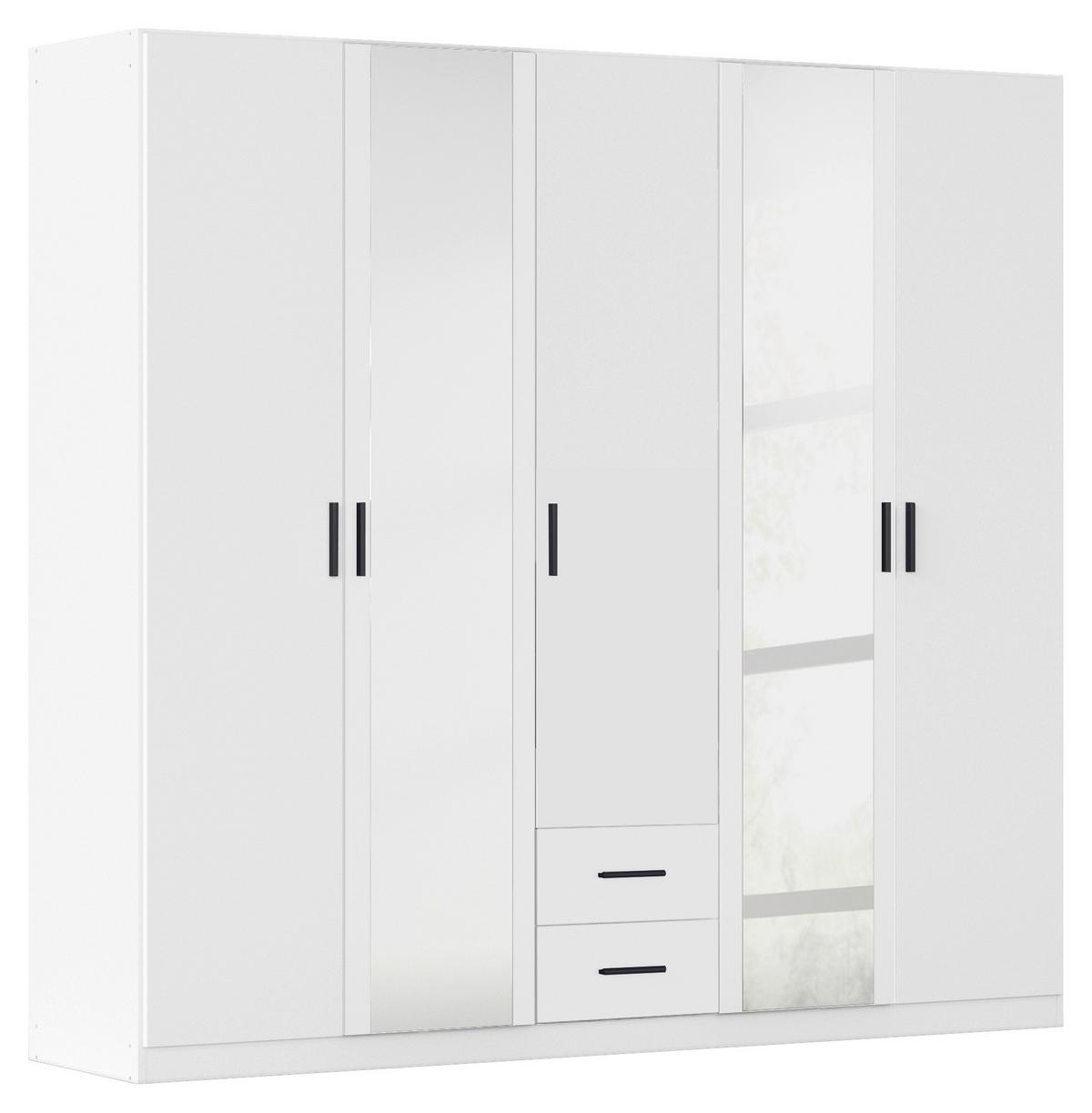 Kleiderschrank Despina - Weiß, KONVENTIONELL, Holzwerkstoff (226/210/54cm)