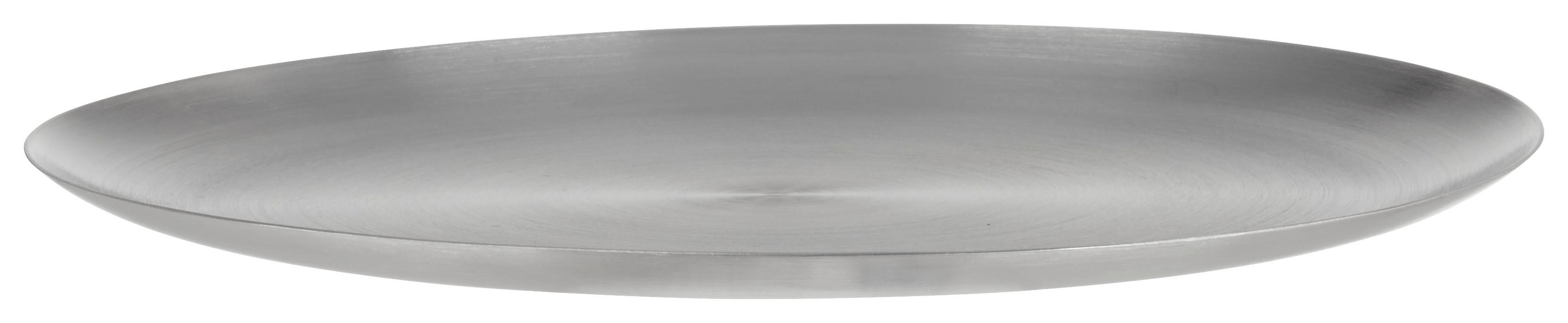 Miska Na Svíčky Aurora, Ø: 20cm - barvy stříbra, kov (20/1,4cm) - Modern Living
