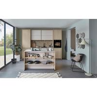 Küchenblock Sofia/singapur - Sandfarben/Eichefarben, LIFESTYLE, Holzwerkstoff (296,4cm) - Vertico