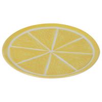 Dekoračný tanier LIMUNCELLO - biela/svetložltá, keramika (20cm) - Mömax