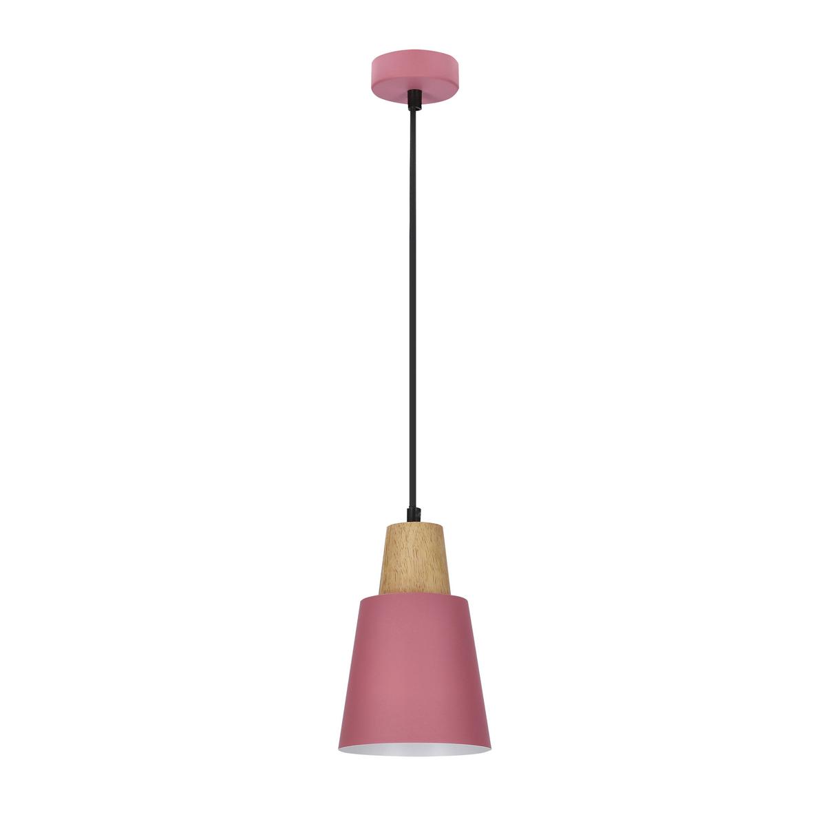 Pendelleuchte 50101259 Faro - Pink/Schwarz, Trend, Metall (13/13/80cm)