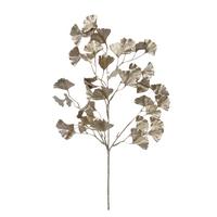 Kunstpflanze Tamara - Goldfarben, KONVENTIONELL, Kunststoff/Metall (24/1/53cm) - Luca Bessoni