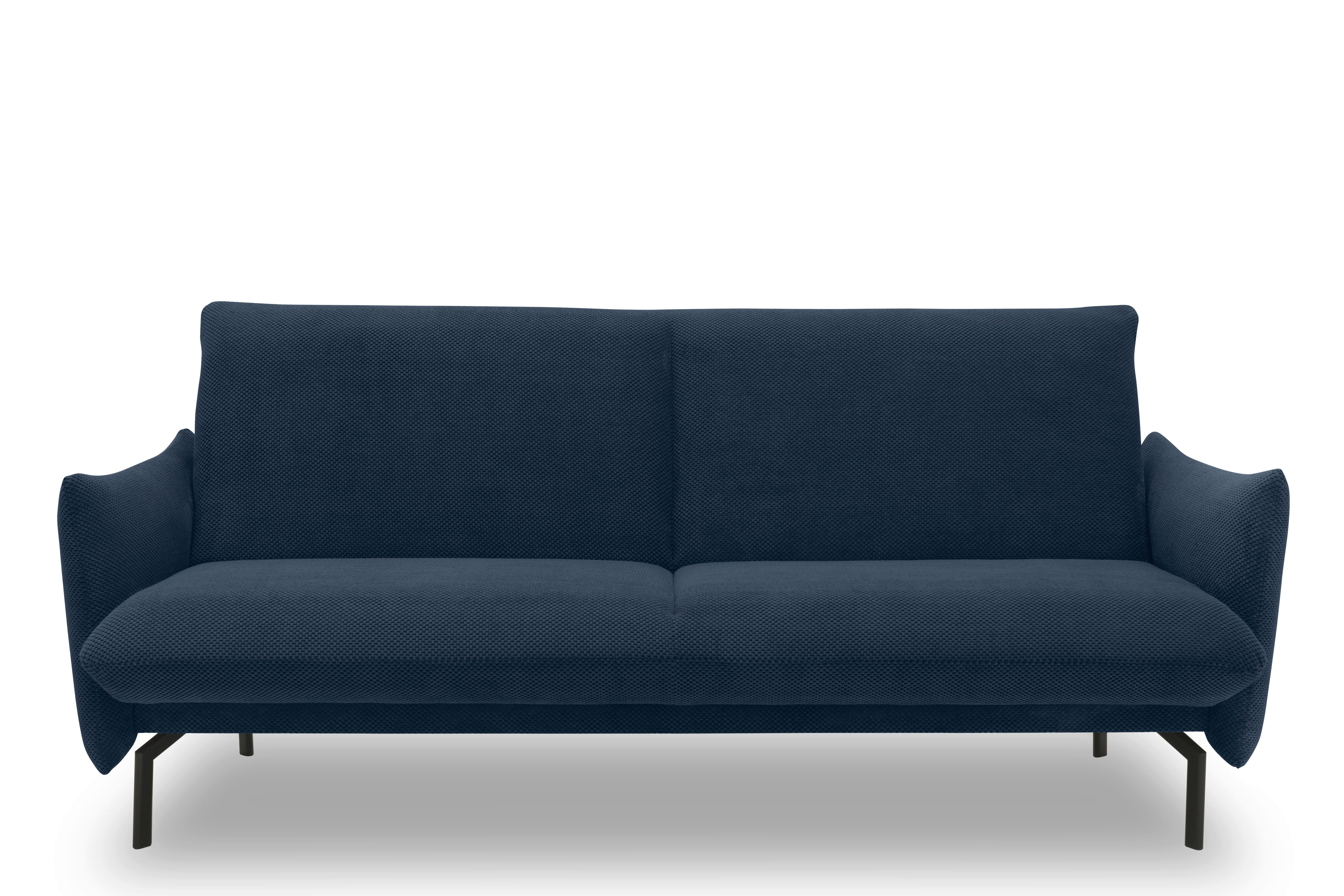 Schlafsofa Blau B: 234 Cm - Blau/Schwarz, Design, Textil (234/102/95cm) - MID.YOU