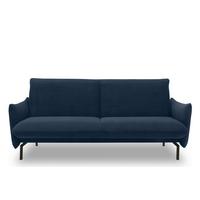 Schlafsofa Blau B: 234 Cm - Blau/Schwarz, Design, Textil (234/102/95cm) - MID.YOU