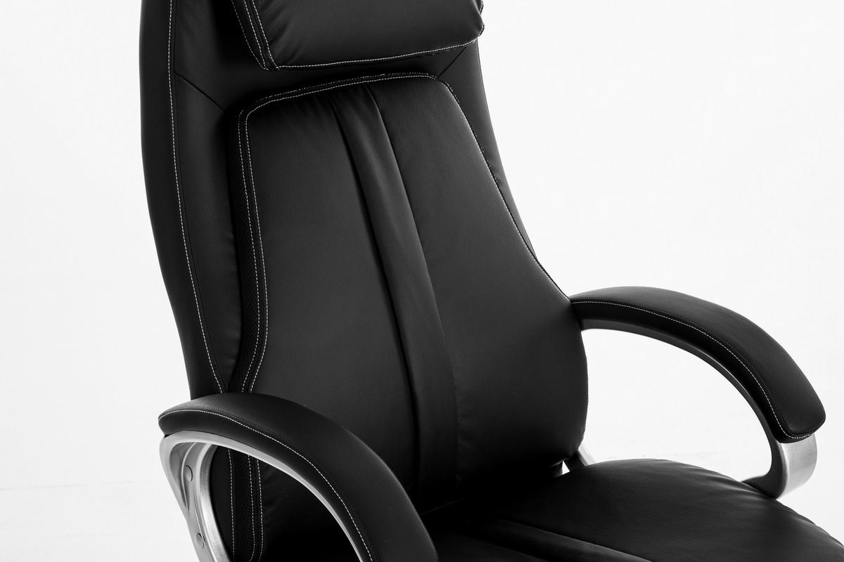 Főnöki Szék Graz - fekete, Modern, műanyag/textil (68/124/79cm)