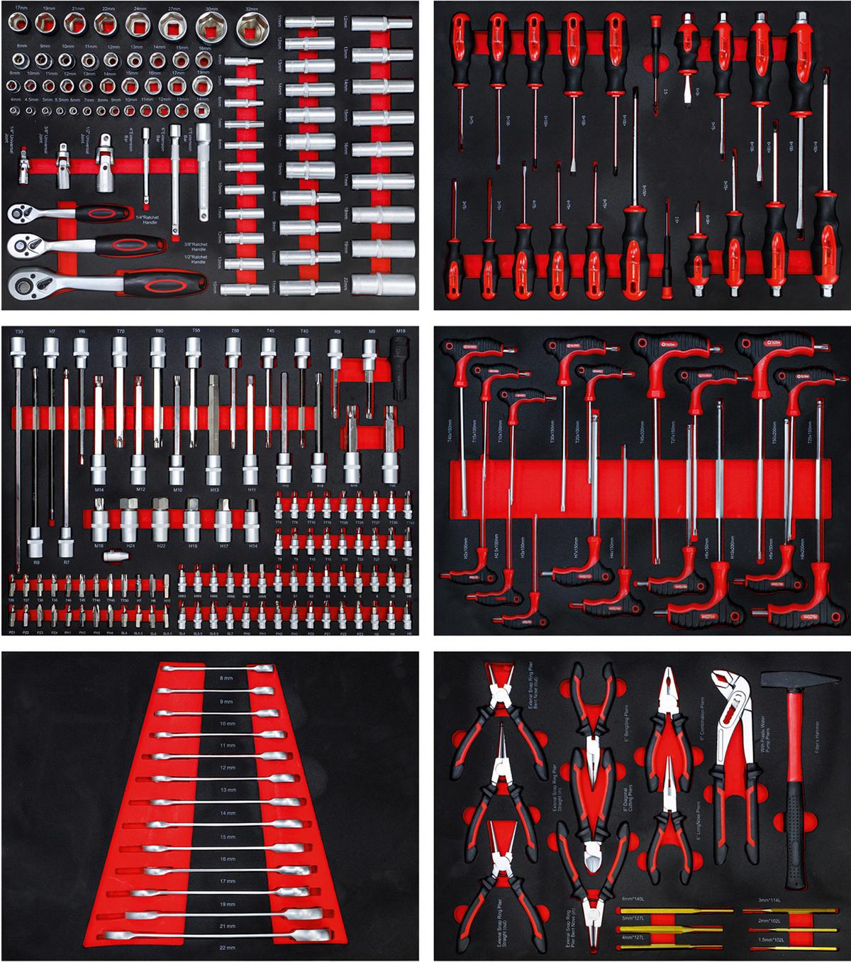 Werkstattwagen Schwarz/rot B: 79,51 Cm - Rot/Schwarz, Basics (79,51/96,97/45,5cm)
