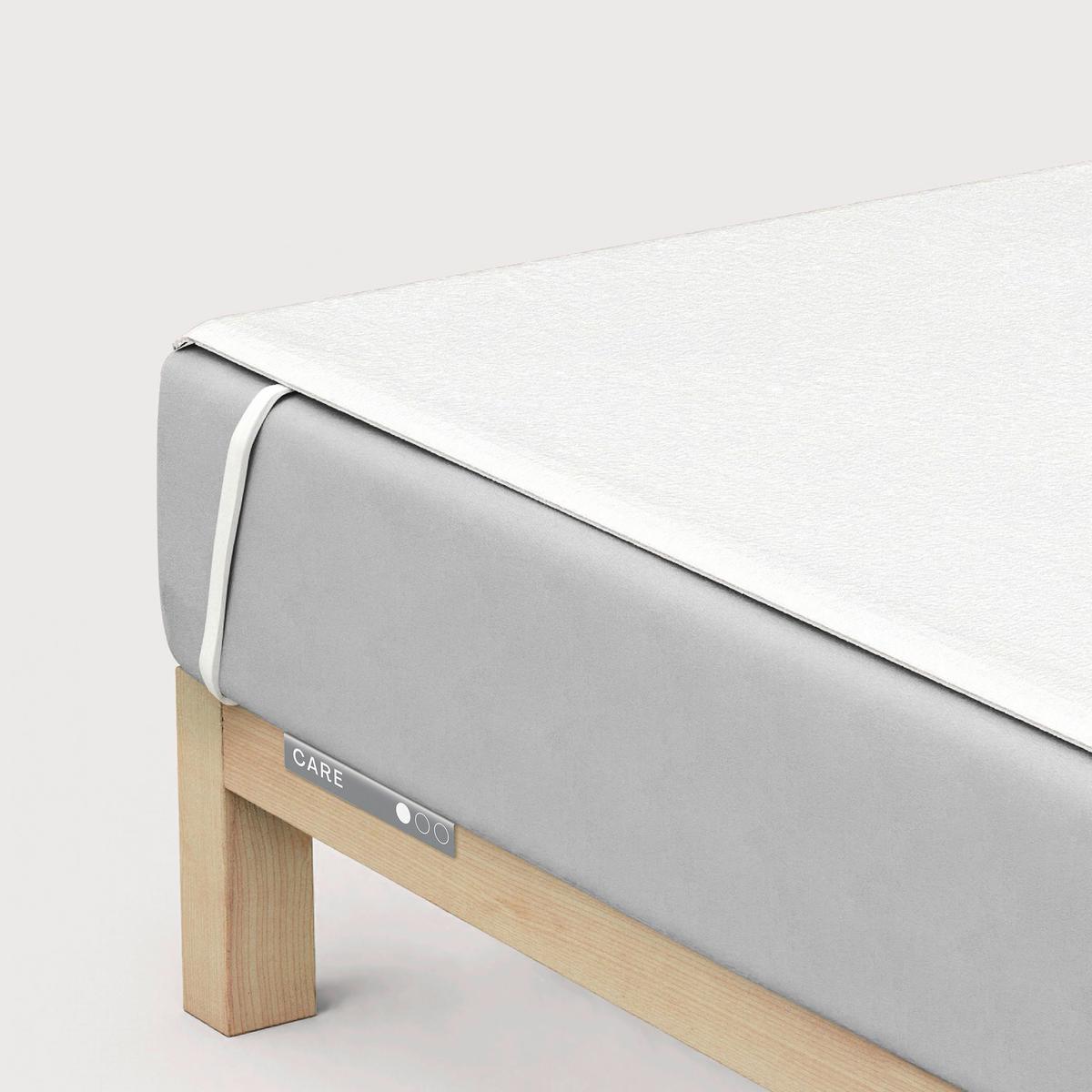 Matratzenauflage Baselayer Light Molton - Weiß, Basics, Textil (100/200cm) - Schlafgut