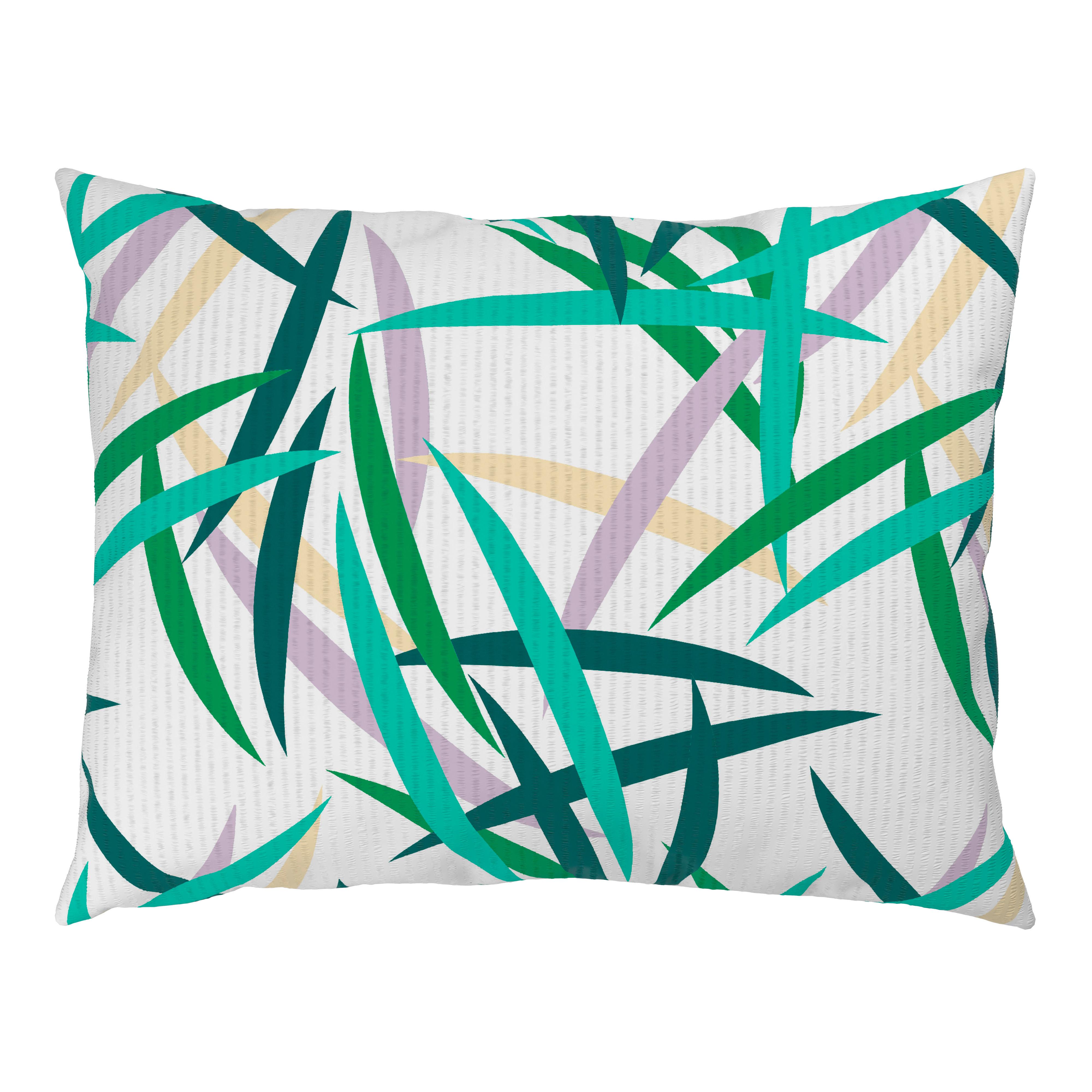 Bettwäsche Palma - Grün, MODERN, Textil - Luca Bessoni