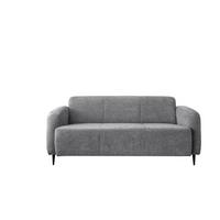 3-Sitzer-Sofa Marone Grau B: 180cm - Schwarz/Grau, MODERN, Textil (180/76/90cm) - Livetastic