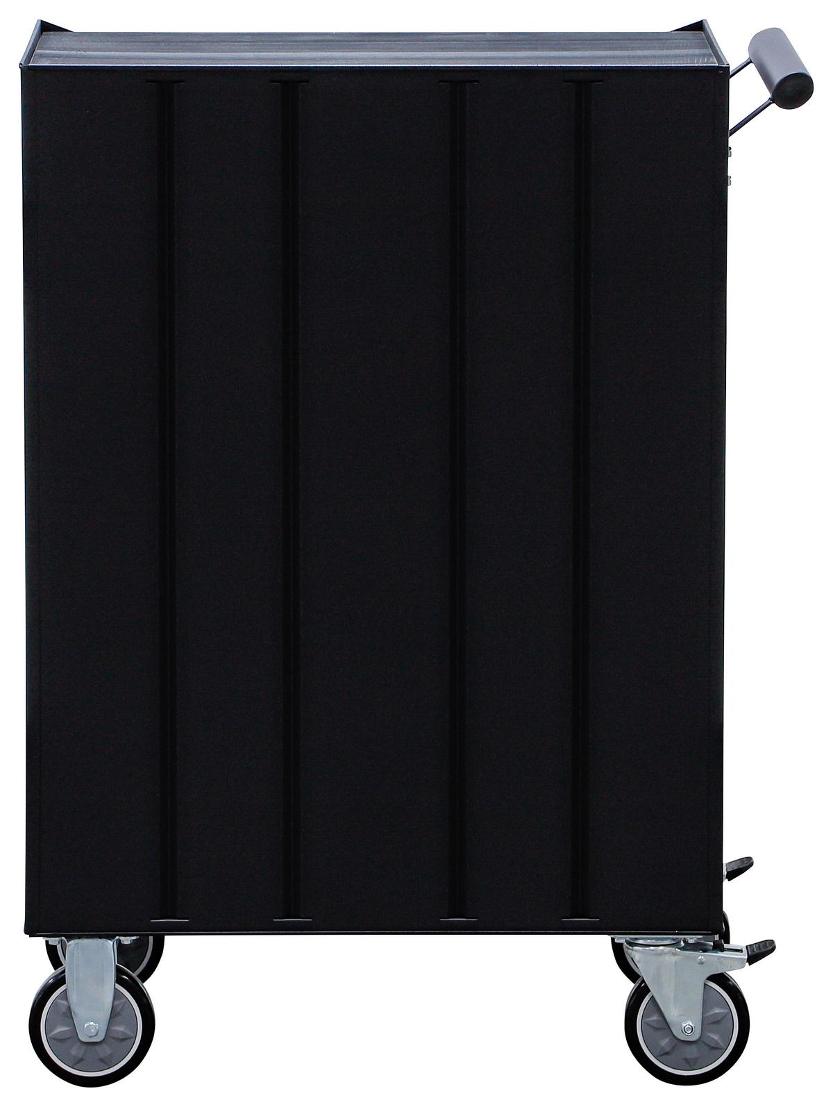 Werkstattwagen 6061 - Schwarz/Grau, Basics (68/99,5/45,8cm)