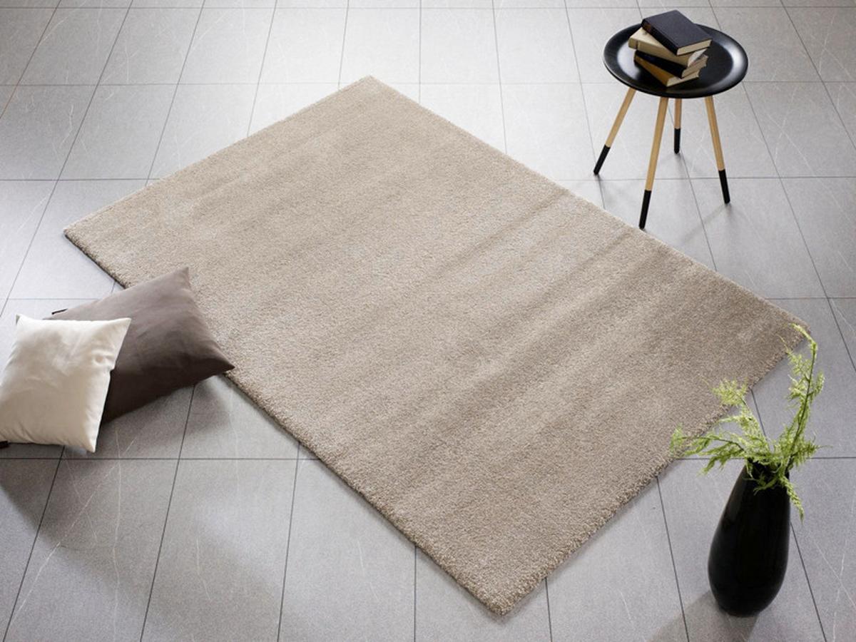 Hochflorteppich Bellevue Beige 200x290 cm - Beige, Basics, Textil (200/290cm) - Novel