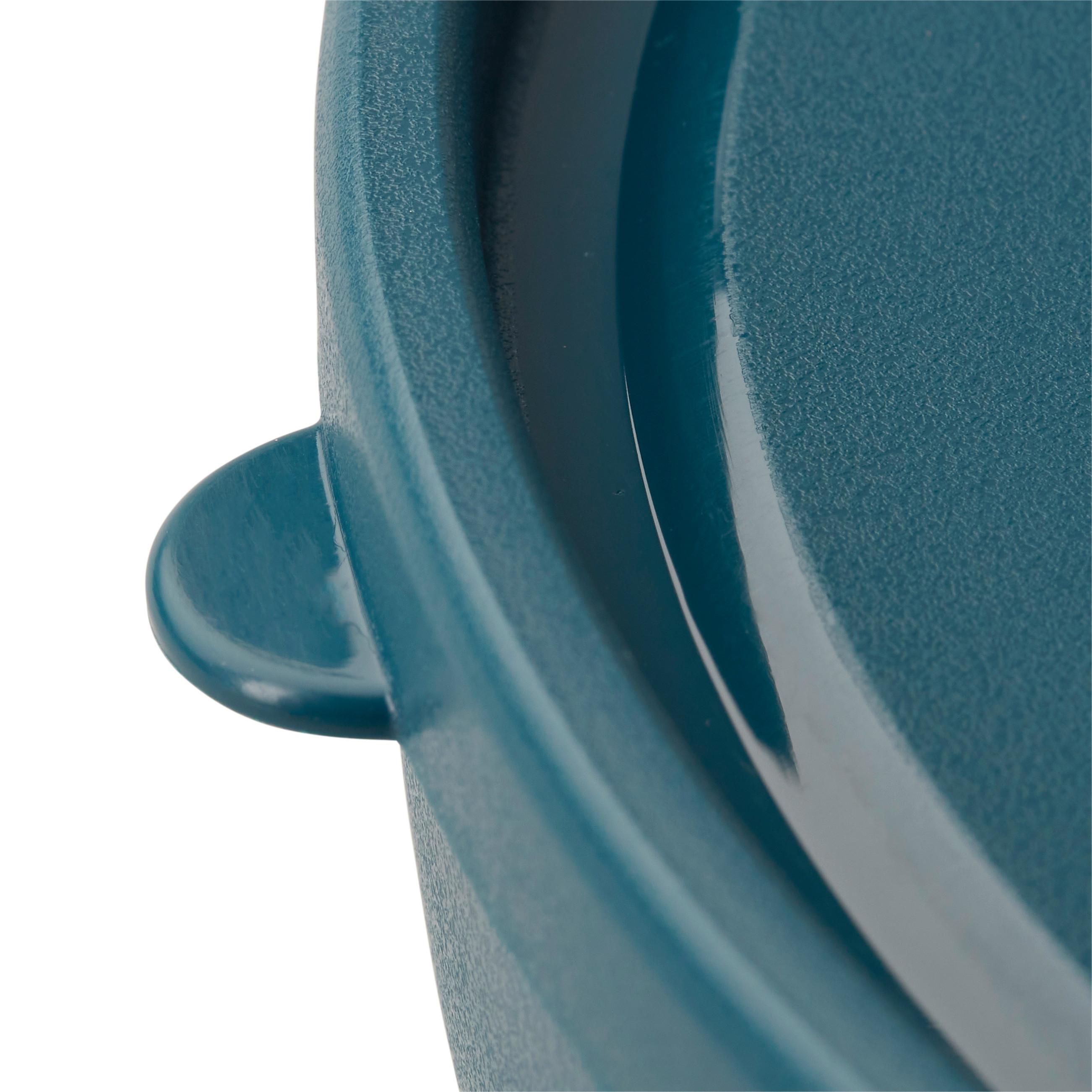 Vorratsdosen 4er-Set Canay Versch. Größen Stapelbar - Blau/Weiß, Basics, Kunststoff - Luca Bessoni