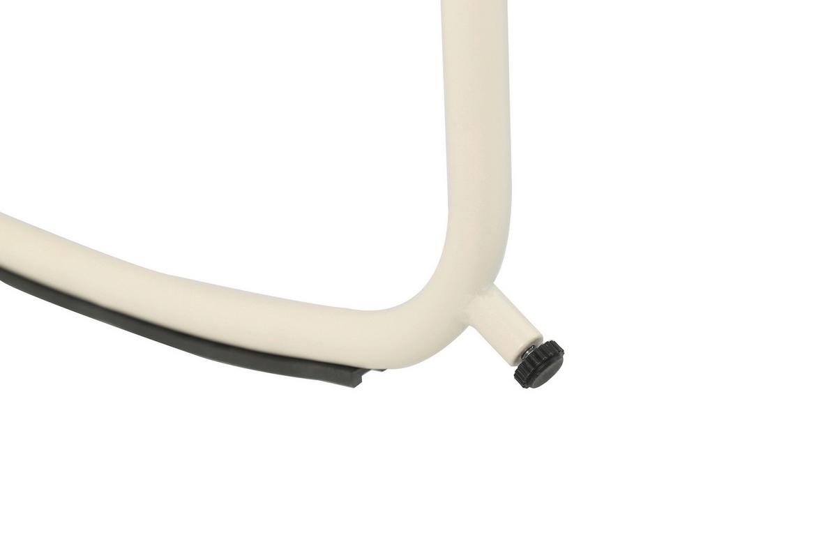 Loungesessel Brody – Schaukelstuhl - Beige, MODERN, Textil/Metall (68.5/97/91cm)