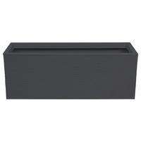 Pflanztopf Kunststoff In- Und Outdoor Graphit - Graphitfarben, Basics, Kunststoff (79,5/29,5/29,5cm)