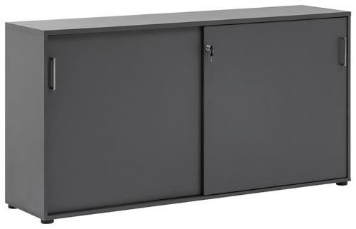 Aktenschrank versperrbar Serie 1500 Anthrazit B: 160 cm