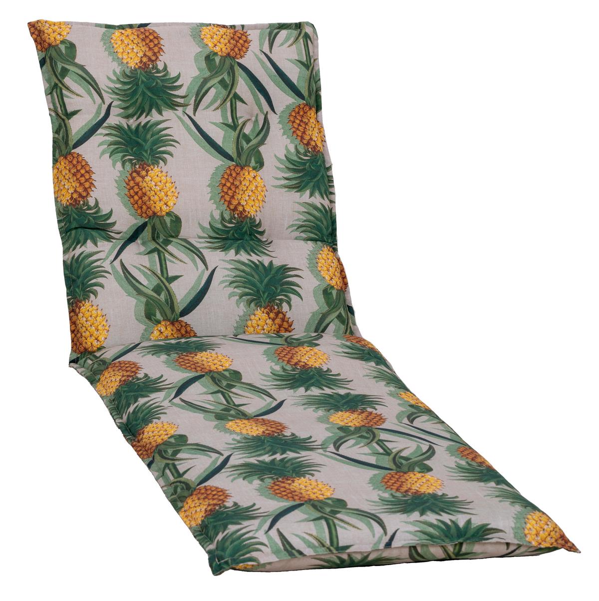 Auflage Für Liege Treffelstein 191x58x8 Cm Beige - Beige, Basics, Textil (191/58/8cm) - Gardenson