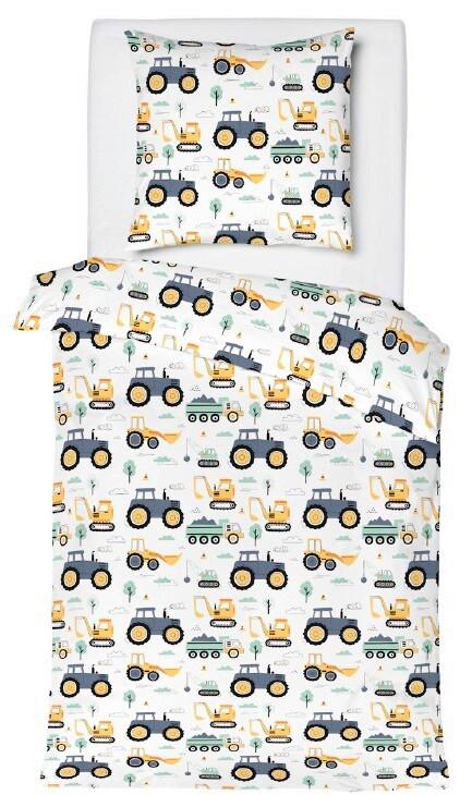 DETSKÁ POSTEĽNÁ BIELIZEŇ TRAKTOR&BAGGER - textil (140/200cm) - Mömax