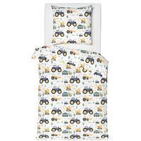 DETSKÁ POSTEĽNÁ BIELIZEŇ TRAKTOR&BAGGER - textil (140/200cm) - Mömax