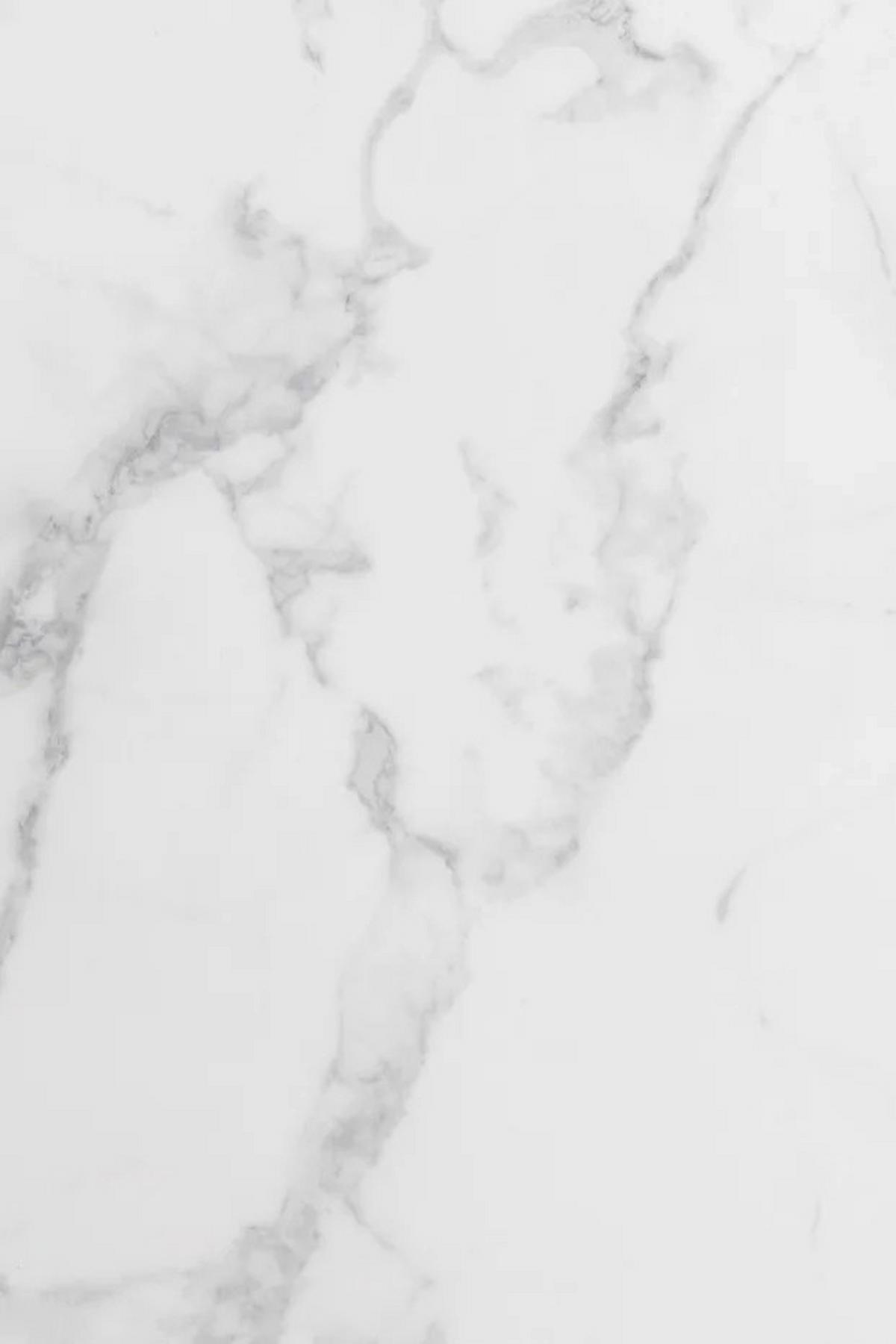 Beistelltischset 2-teilig Weiß/marmoroptik - Weiß, Design, Holzwerkstoff (35-25/35-25/70-50cm) - Livetastic