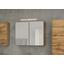 Spiegelschrank Faro B: 80 cm Eiche Dekor - Eichefarben, Basics, Glas/Holzwerkstoff (80/64/20cm) - Livetastic Spiegelschrank Faro B: 80 cm Eiche Dekor - Eichefarben, Basics, Glas/Holzwerkstoff (80/64/20cm) - Livetastic