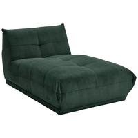 Modul Sofa Giselle Ottomane B: 105 Cm Cord Dunkelgrün - Dunkelgrün, Trend, Textil (105/80/185cm) - Livetastic