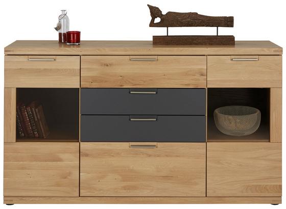 Komoda Sideboard Bianco - farby dubu/grafitová, Konvenčný, drevo/kompozitné drevo (165/94/42cm) - Zandiara Komoda Sideboard Bianco - farby dubu/grafitová, Konvenčný, drevo/kompozitné drevo (165/94/42cm) - Zandiara