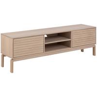 Lowboard Linley Eichefarben B: 160 Cm - Eichefarben/Weiß, Design, Holz/Holzwerkstoff (160/50/40cm) - Livetastic