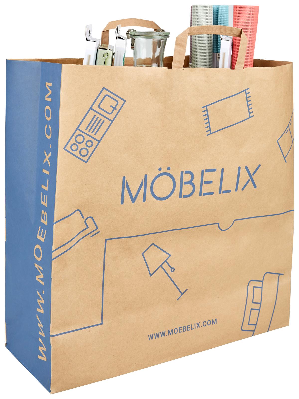 Einkaufstasche Möbelix - Basics (45/48/18cm)