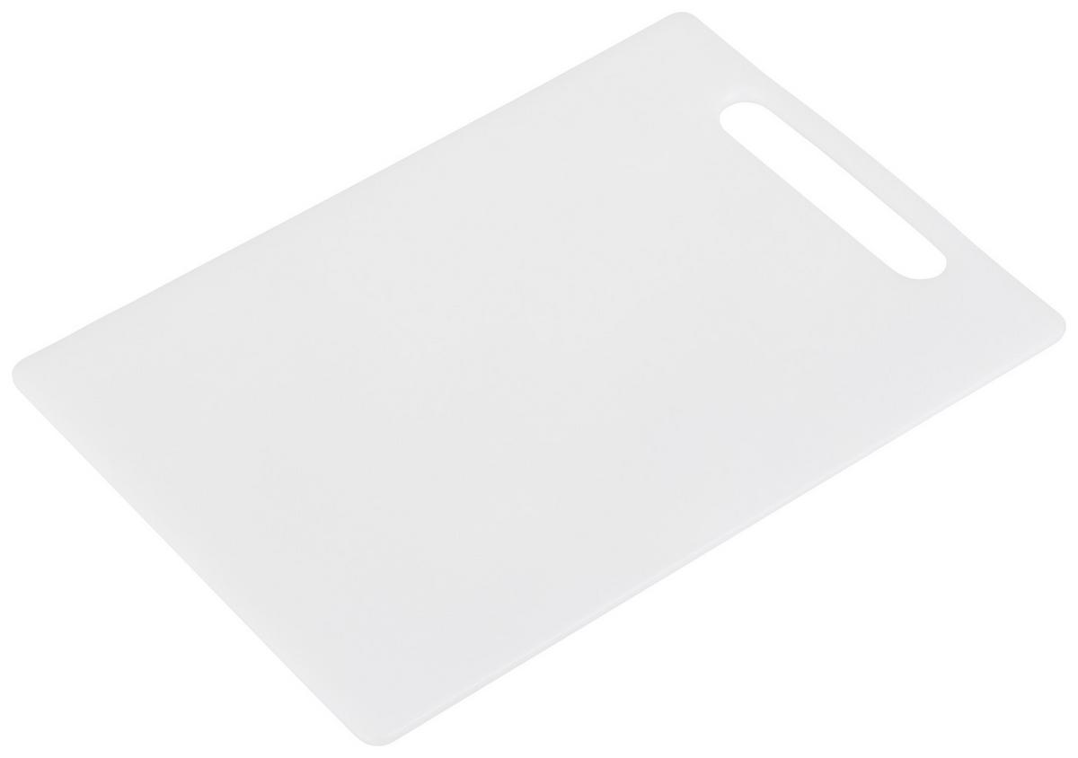 Schneidbrett Aus Kunststoff Jim Lxb: Ca. 33x22,8 Cm - Weiß, KONVENTIONELL, Kunststoff (33/22,8/0,52cm) - Homezone