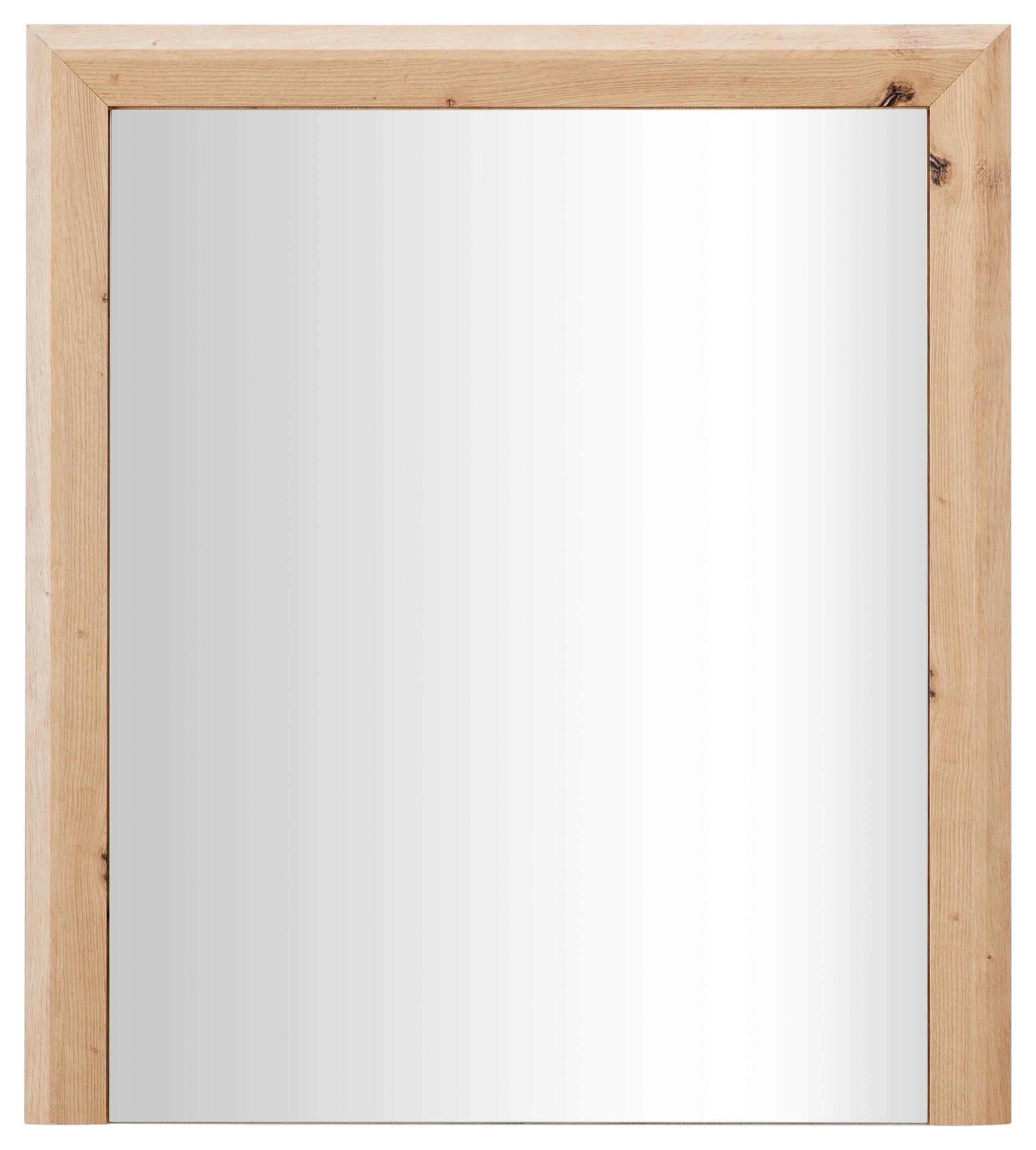 Tükör Kashmir New - tölgyfa színű, Modern (84/94/4cm) - James Wood