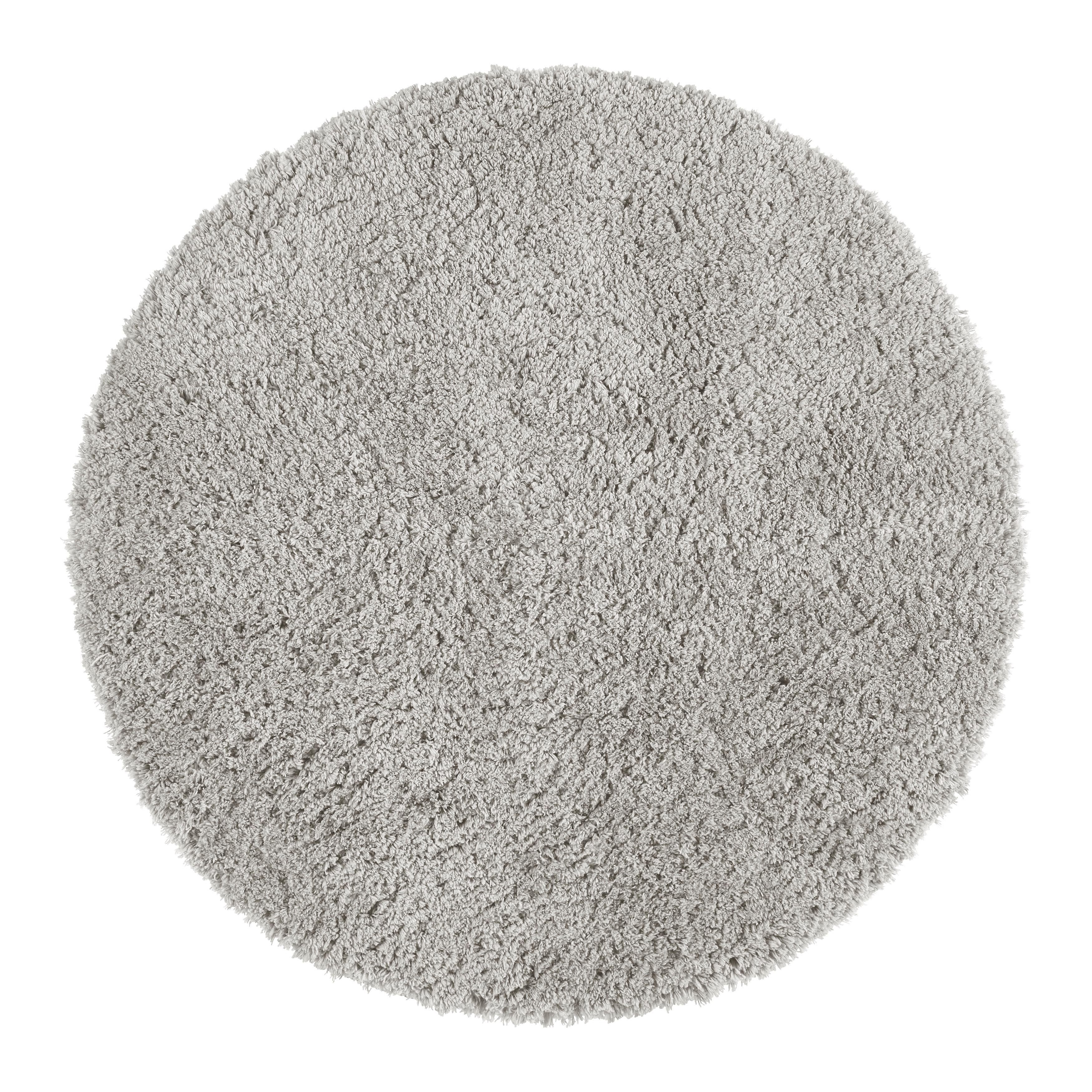 Kúpeľnová predložka Chris, P: 80cm, strieborná - svetlosivá, Modern, plast (80cm) - Premium Living