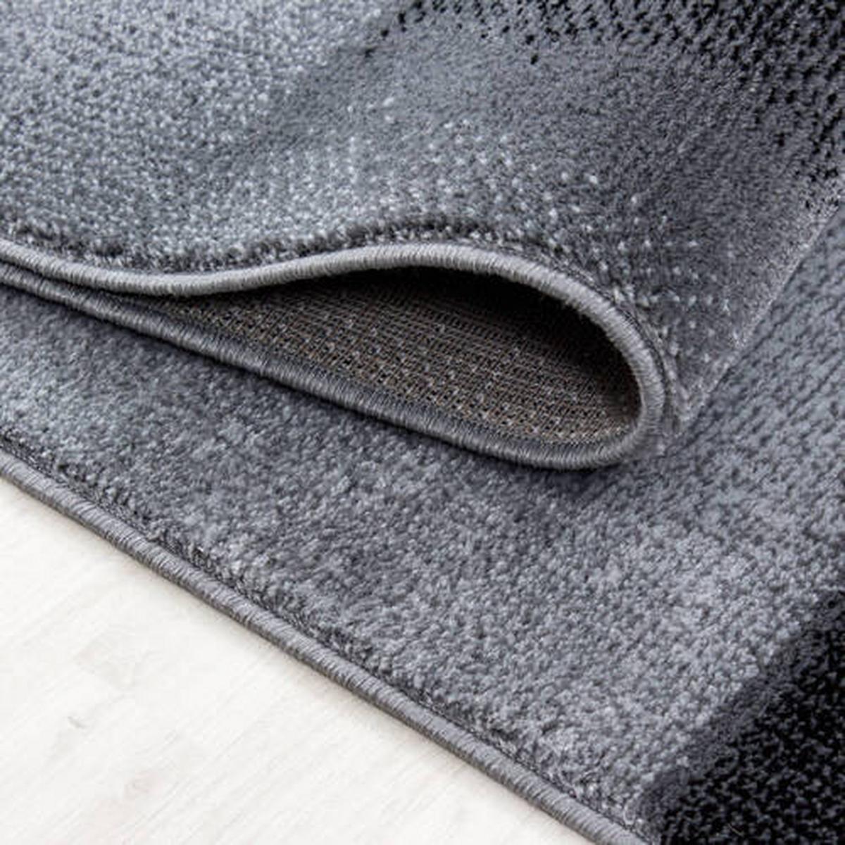 Flachwebteppich Parma - Schwarz, Design, Textil (140/200cm) - Novel