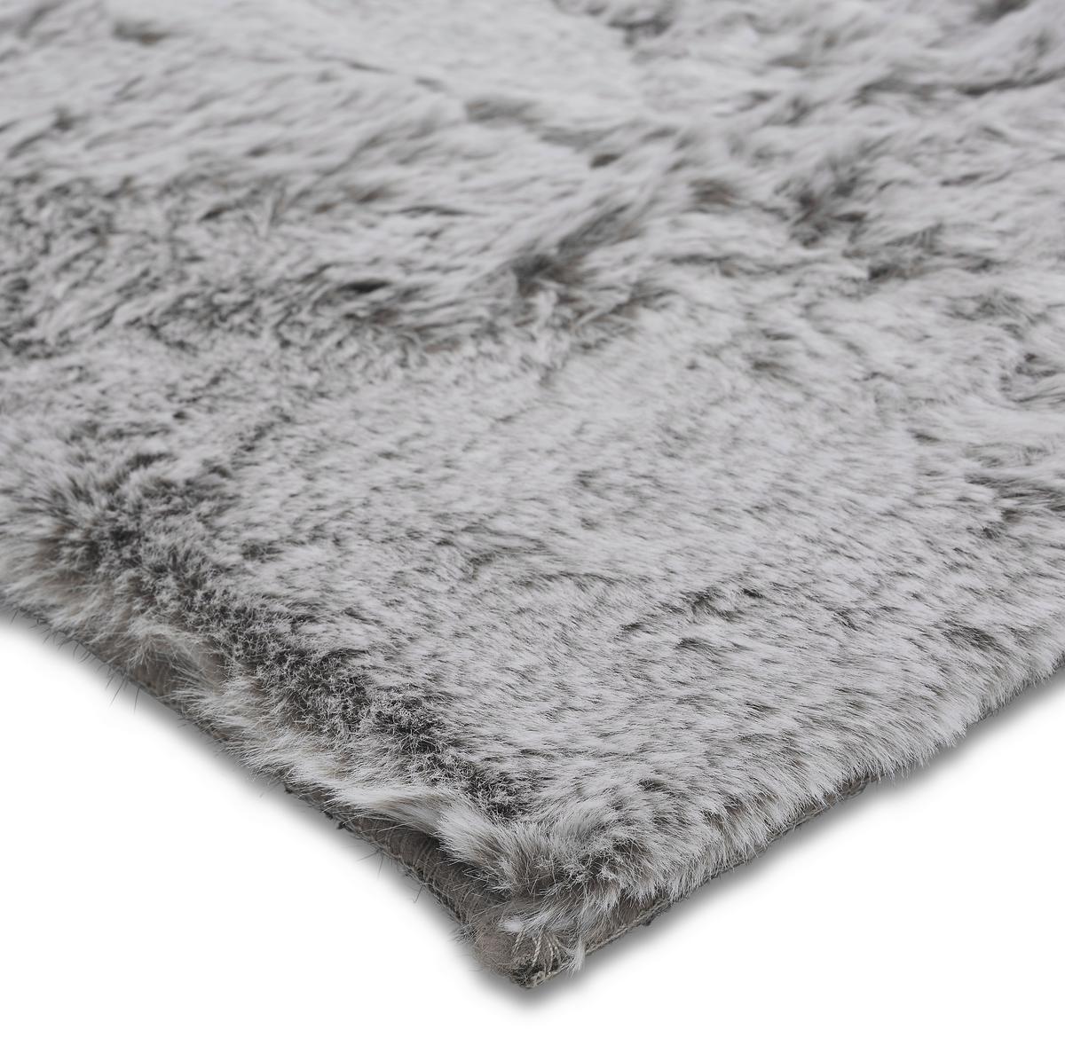 UMELÁ KOŽUŠINA Denise 2, 120/160cm, antracit - antracitová, Romantik / Landhaus, textil/kožušina (120/160cm) - Mömax