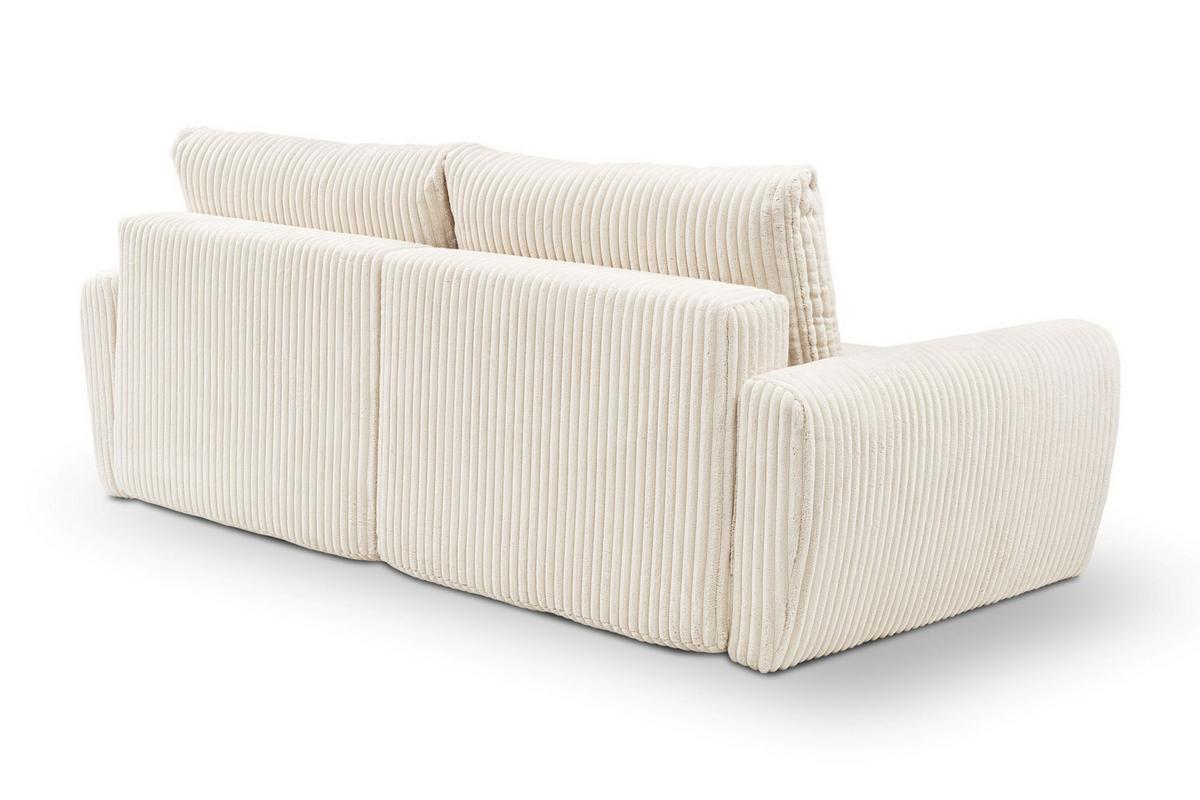 Schlafsofa Mevi Creme B: 240 Cm - Creme, MODERN (240/72-90/120cm) - Premium Living