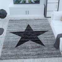 Webteppich Grau Naturfaser Rome 120x170 Cm - Grau, MODERN, Textil (120/170cm)