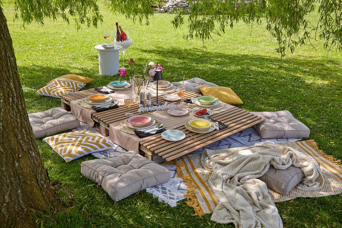 Tafelservice Kapstadt Keramik 6 Personen Geschirr Set - Multicolor, KONVENTIONELL, Keramik - Luca Bessoni