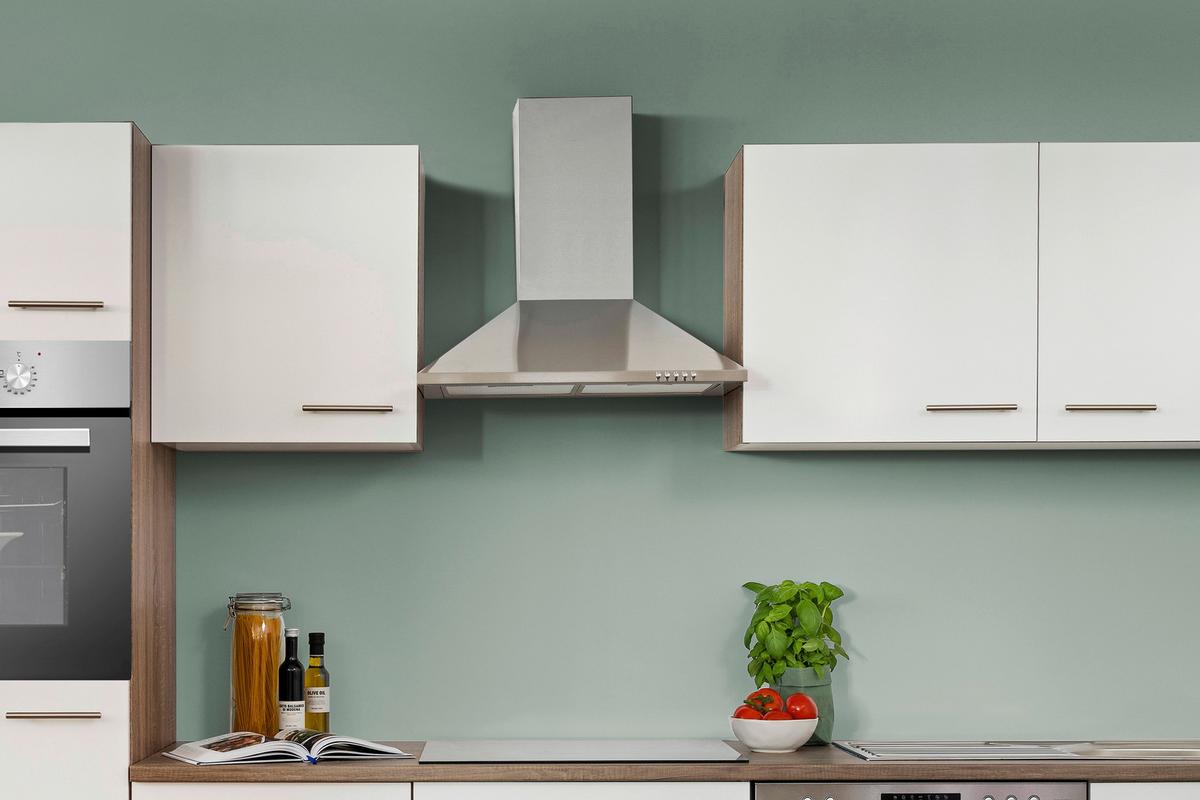 Dunstabzugshaube Respekta Nola Edelstahlfarben B: 60 cm - Edelstahlfarben, Trend, Metall (60/58-96/47,5cm) - Respekta