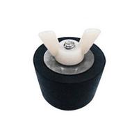 Winterstoppel Schwarz Aus Gummi/metall 1 1/2 Zoll - Schwarz, Basics, Kunststoff/Metall