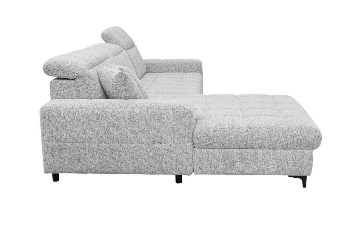 Sedačka SANTORINI, levá, šedá - Moderní (193/291cm) - Premium Living