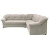 Ecksofa Papenburg Hellgrau - Hellgrau/Schwarz, KONVENTIONELL, Textil (243/192cm) - MID.YOU