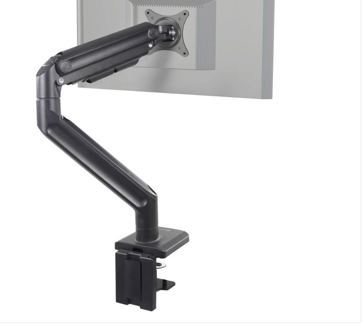 Monitor-Halterung Schwarz B: 40 cm - Schwarz, MODERN, Metall (40/56,5/53,3cm) - MID.YOU
