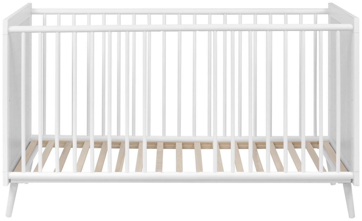 Babybett Dili 66b Weiß Holz Dili 66b Weiss - Basics, Holzwerkstoff (144/77/83cm) - MID.YOU