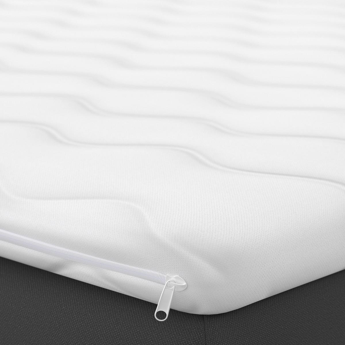 Boxspringová posteľ LUCY 180x200, tmavosivá - tmavosivá, Modern, drevo/kompozitné drevo (180/200cm) - Bessagi Home