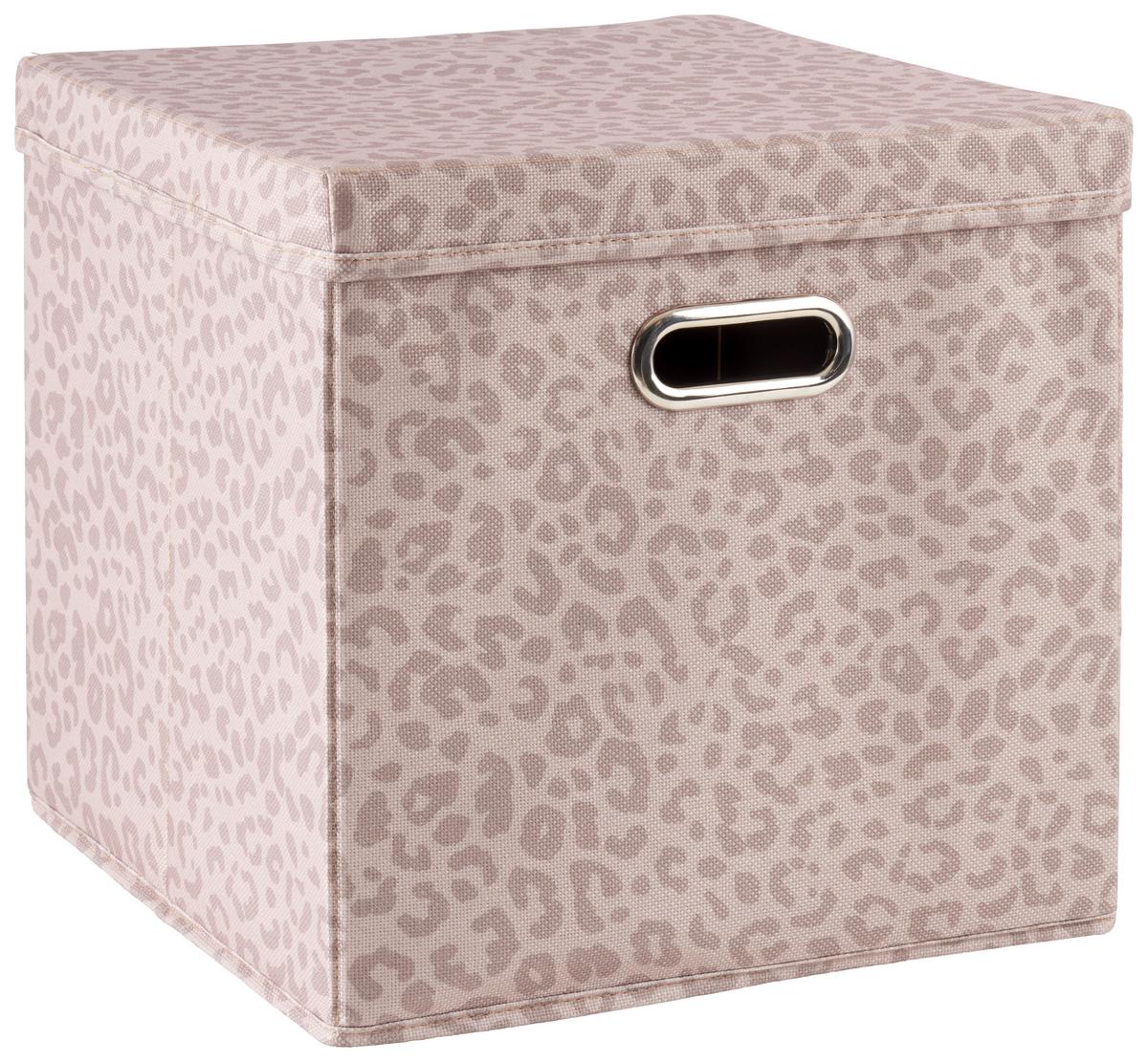 Skladací box ETHICAL CASHMERE - krémová, Romantik / Landhaus, kartón/kov (33/32/33cm) - Mömax