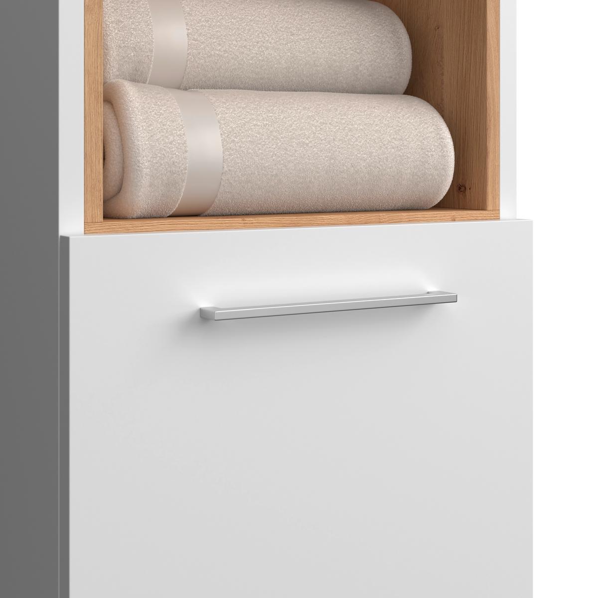 Alsószekrény Mura I - fehér, Modern, faalapú anyag (35/108/33cm)