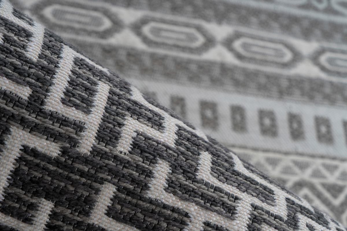 Webteppich Creme/taupe Yoga 80x150 Cm - Taupe/Creme, Trend, Textil (80/150cm) - Kayoom