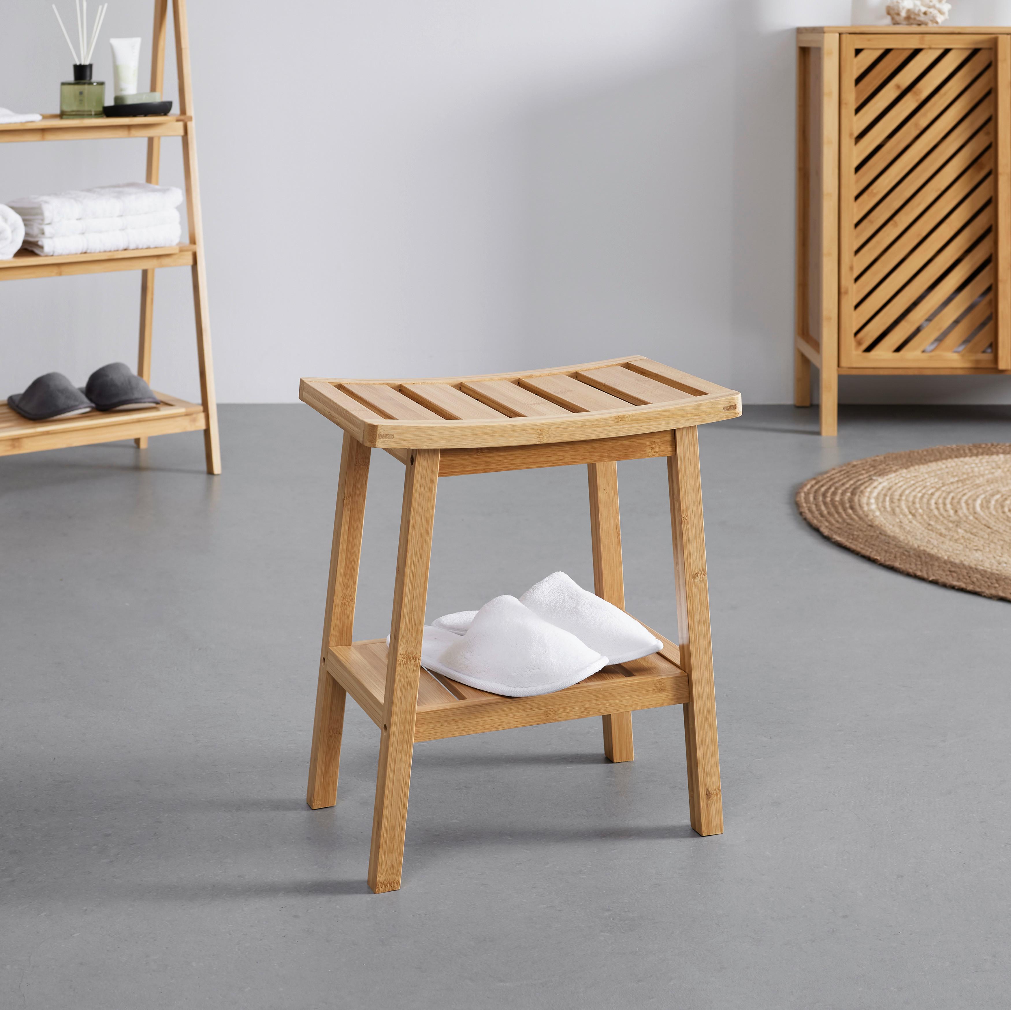Taburetka Bonny Prírodné Farby - prírodné farby, Moderný, prírodné materiály (45/26/25cm) - P & B