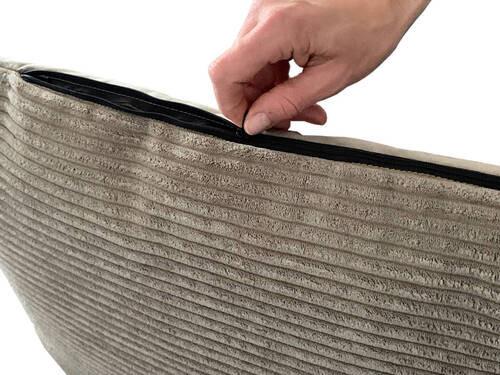 Hundebett Balu Taupe L: 70 cm - Taupe, KONVENTIONELL, Textil (70/49/15cm)