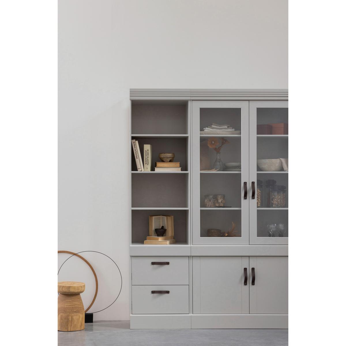 Mehrzweckschrank Bold Weiß B: 54 Cm - Weiß, Design, Holz (54/215/43cm) - Livetastic